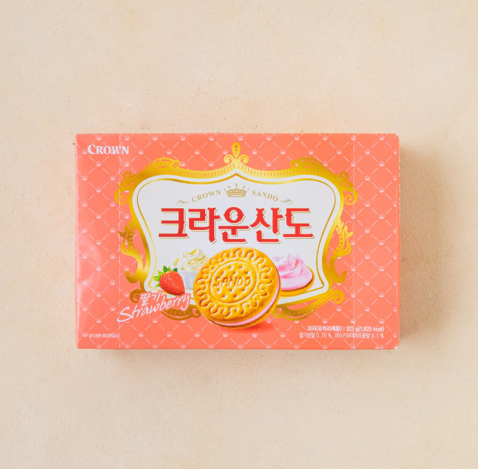 크라운산도 딸기크림치즈 323g