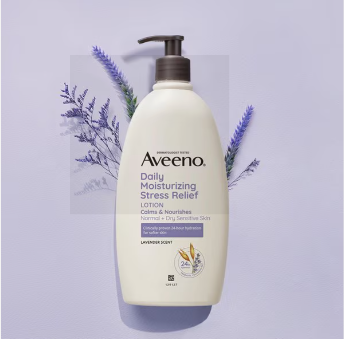 아비노 스트레스 릴리프 로션 354mL [라벤더향, 고보습]