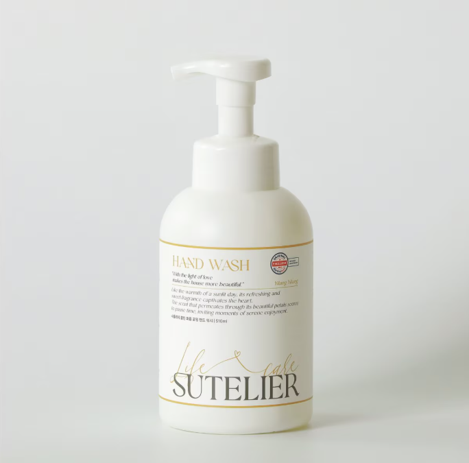 수뜰리에 독일더마 인증 고보습 핸드워시 510ml 일랑일랑(플로럴 스윗 향)