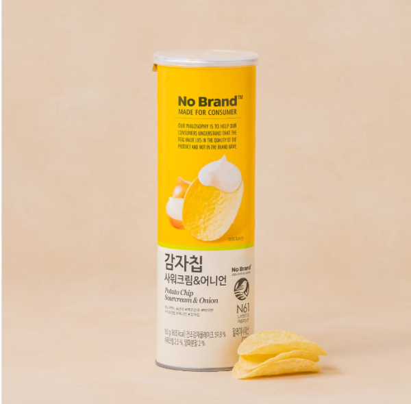 노브랜드 감자칩 사워크림&어니언 160 g