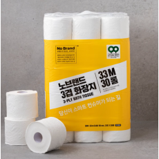 노브랜드 3겹 화장지 33M X 30롤